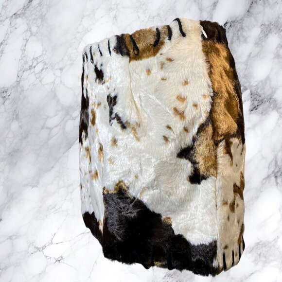 AKIRA Dont Think About It Cow Print Mini Skirt - Picture 5 of 12